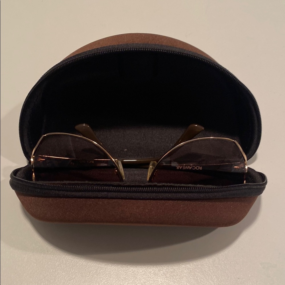 Rockwear Brown Men's Sunglasses Case